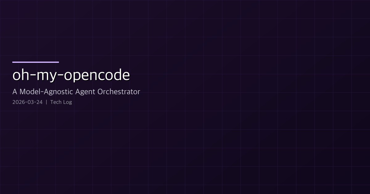 oh-my-opencode — A Model-Agnostic Agent Orchestrator