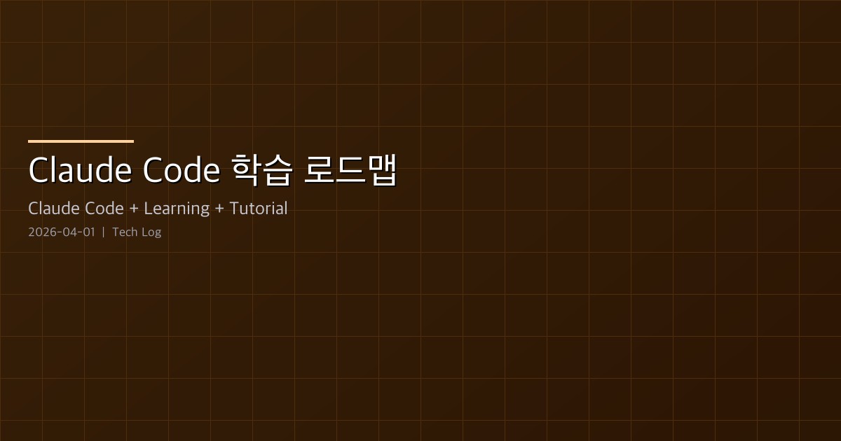 Claude Code Learning Roadmap — From Official Docs to Korean Community Guides