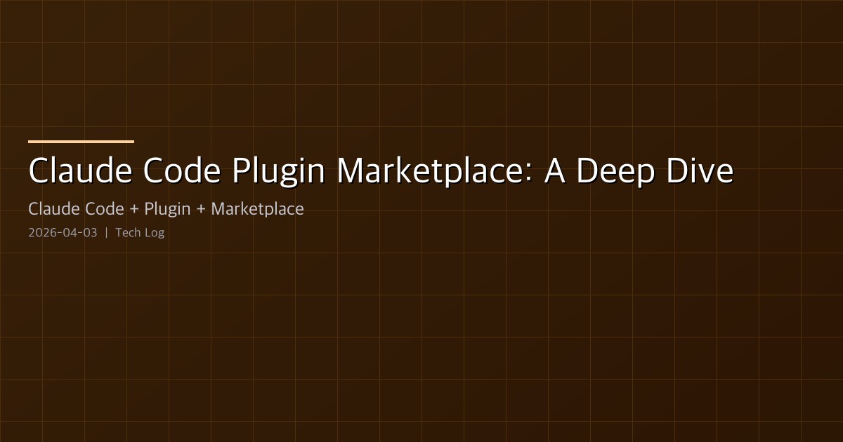 Featured image of post Claude Code Plugin Marketplace: A Deep Dive