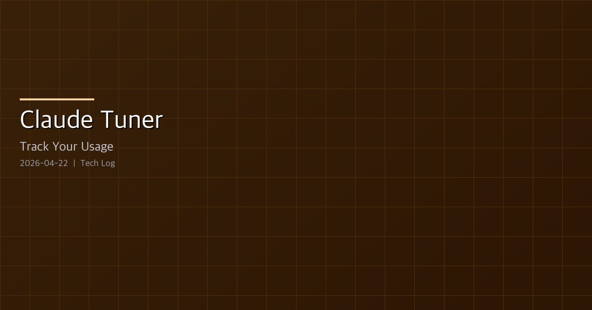 Claude Tuner — Stop Guessing Your Rate Limit, Start Tracking It