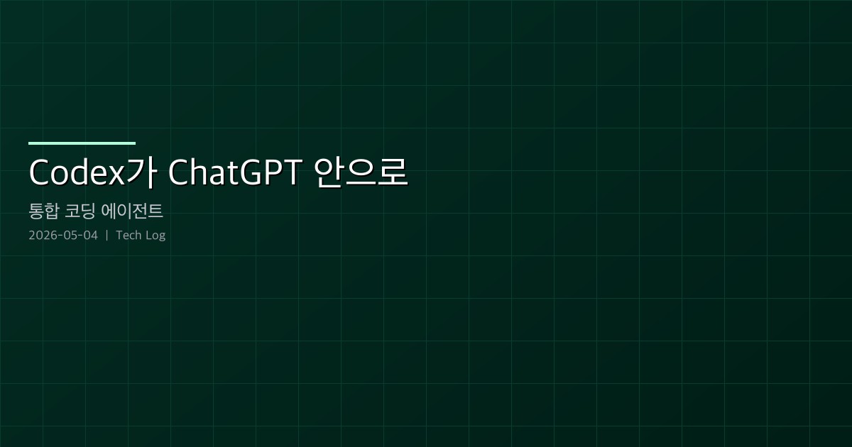 Codex in ChatGPT — 통합 코딩 에이전트로의 재정렬과 Python SDK가 여는 헤드리스 자동화